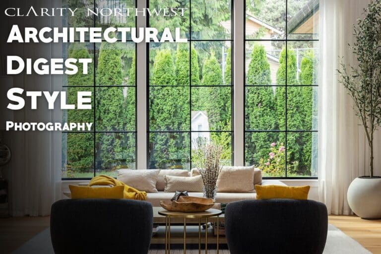 Architectural Digest-style real estate photography